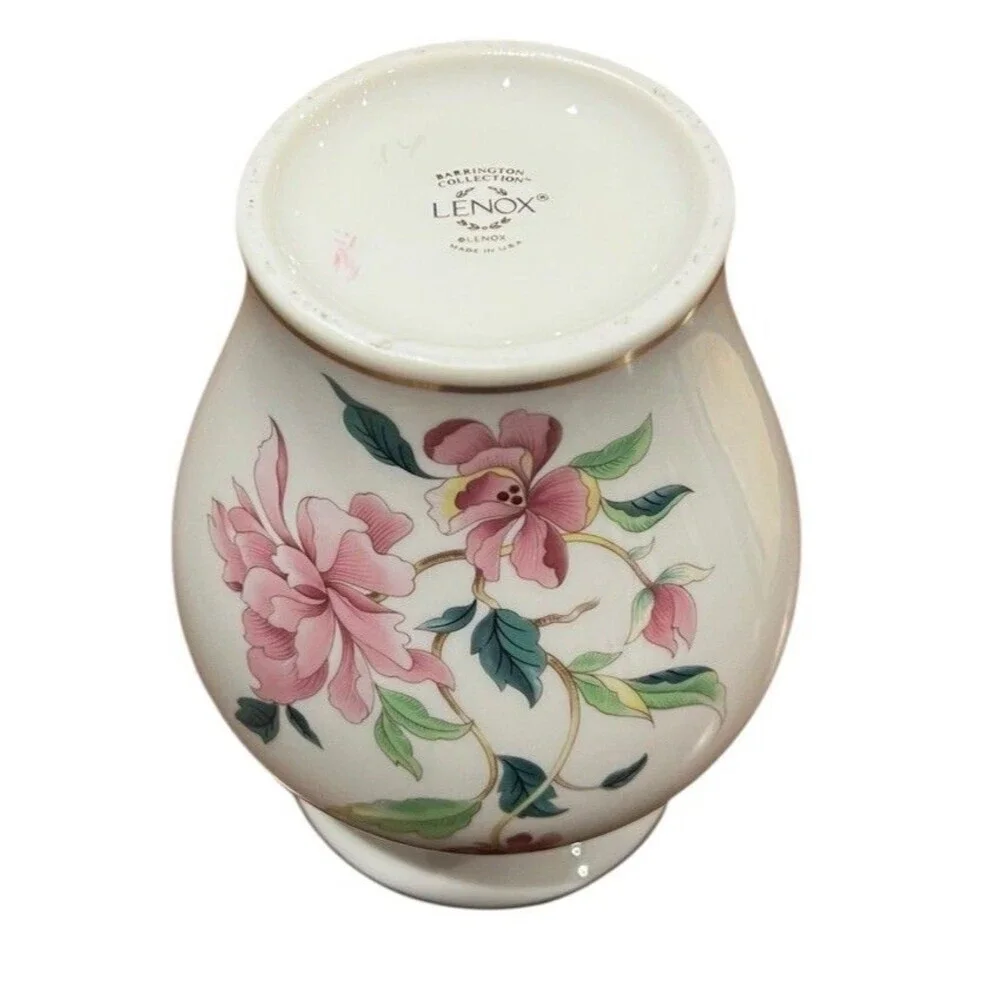 Lenox Barrington Vase Estate Porcelain Collection 5 1/2